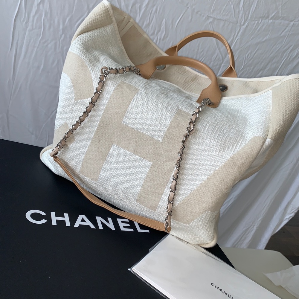 Chanel bag color cream
